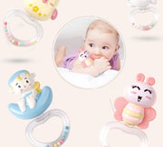 Remote-Control Baby Crib Mobile 🌙🎵 – Rotating Musical Cot Toy with Lights & Projector