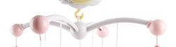 Remote-Control Baby Crib Mobile 🌙🎵 – Rotating Musical Cot Toy with Lights & Projector
